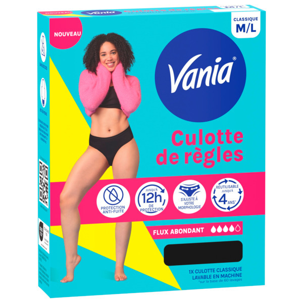 Culotte Menstruelle Pour Flux Abondant Vania