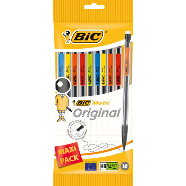 10 Porte-Mines Matic Original Bic