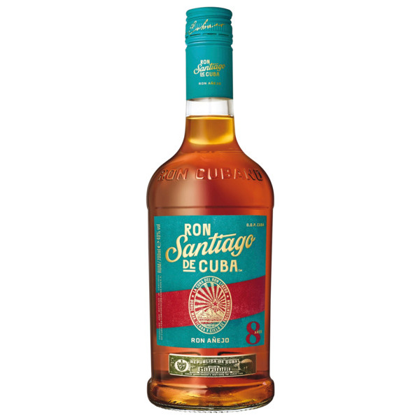 Rhum Santiago De Cuba 8 Ans