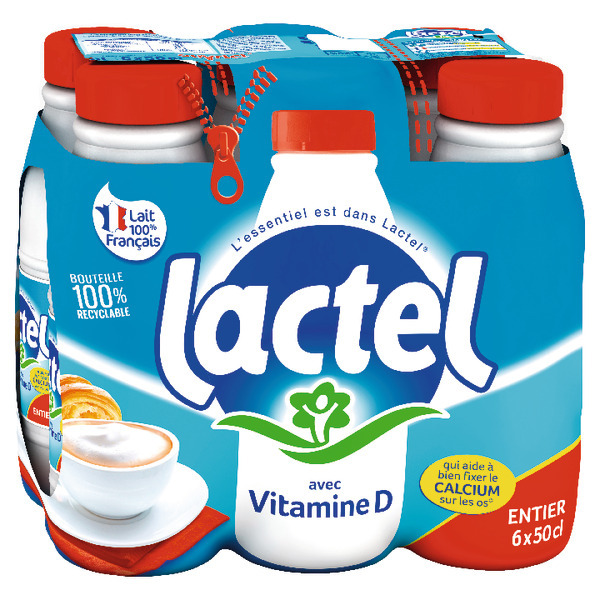 Lait Entier Vitamine D Lactel