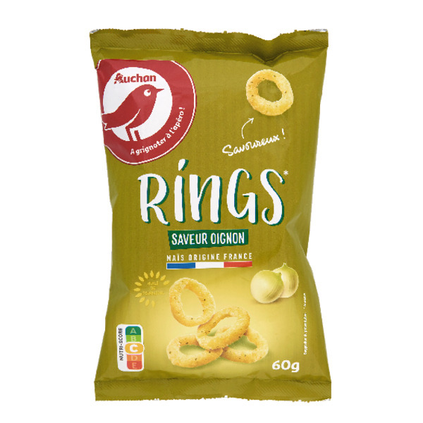 Rings Saveur Oignon Auchan