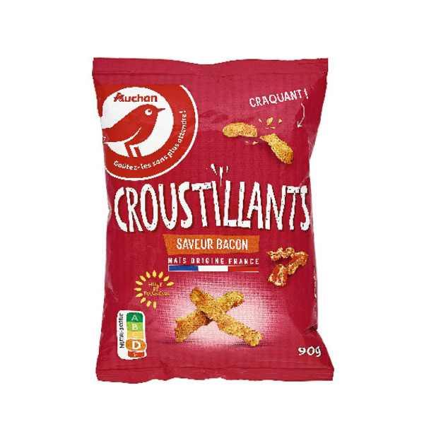 Croustillants Saveur Bacon Auchan