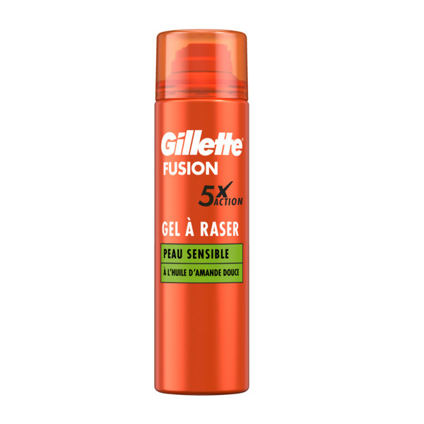 Gel À Raser Pour Peau Sensible Gillette Fusion