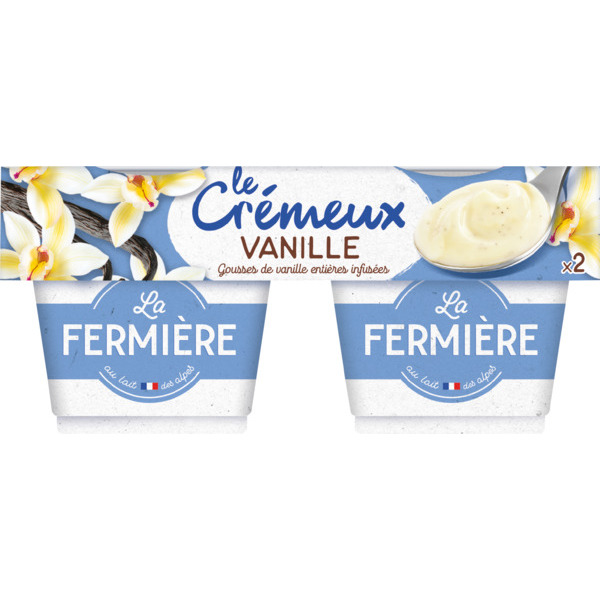 Le Crémeux Vanille La Fermière