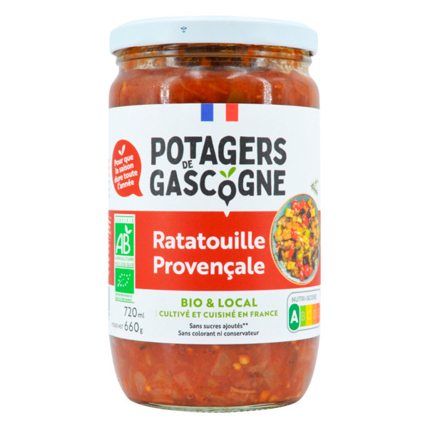 Ratatouille Provençale Bio Les Potagers De Gascogne