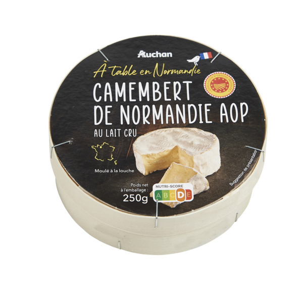 Camembert De Normandie Aop Auchan À Table En France