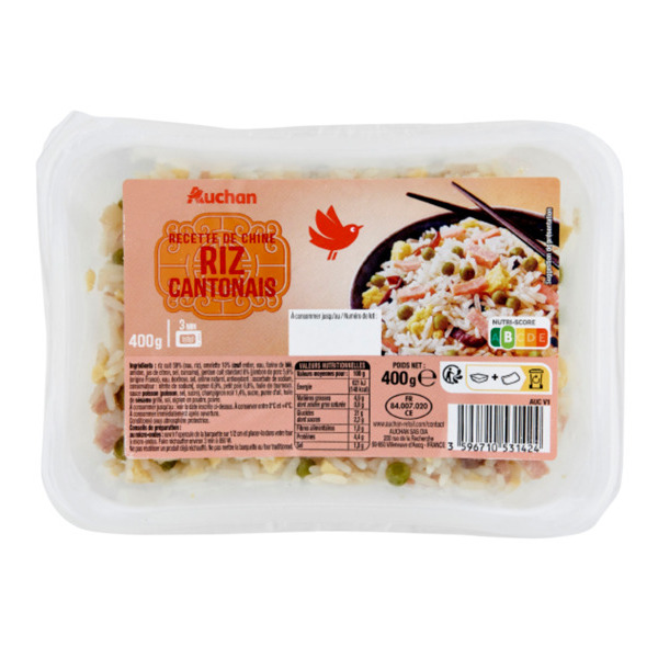 Riz Cantonais Auchan