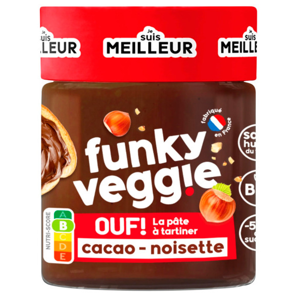 Pate À Tartiner Au Cacao & Noisettes Bio Funky Veggie