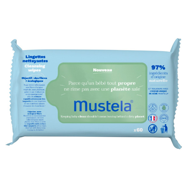 Mustela Gamme Lingettes Nettoyantes