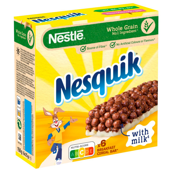  Barres De Céréales Nesquik Nestlé 