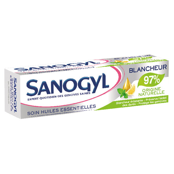 Dentifrice Soin Huile Essentielles Blancheur Sanogyl