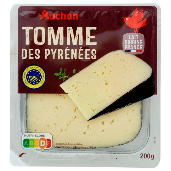 Tomme Des Pyrénées Igp Auchan