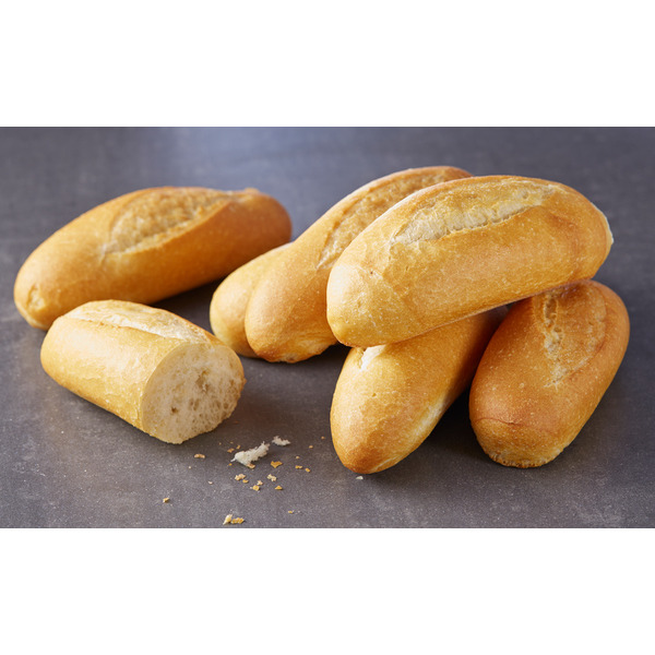 Lot De 5 Petits Pains Blancs