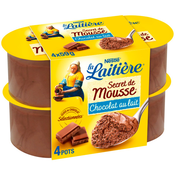 Secret De Mousse Chocolat Au Lait La Laitière