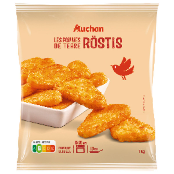 Pommes De Terre Röstis Surgelées Auchan