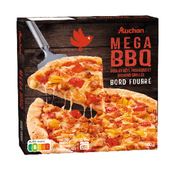 Pizza Méga Barbecue Surgelée Auchan