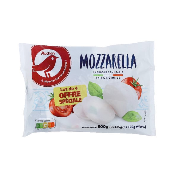 Mozzarella Auchan 