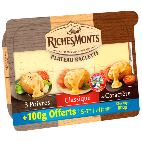 Plateau De Raclette Richesmonts