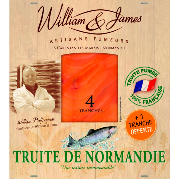 Truite Fumée De Normandie William & James