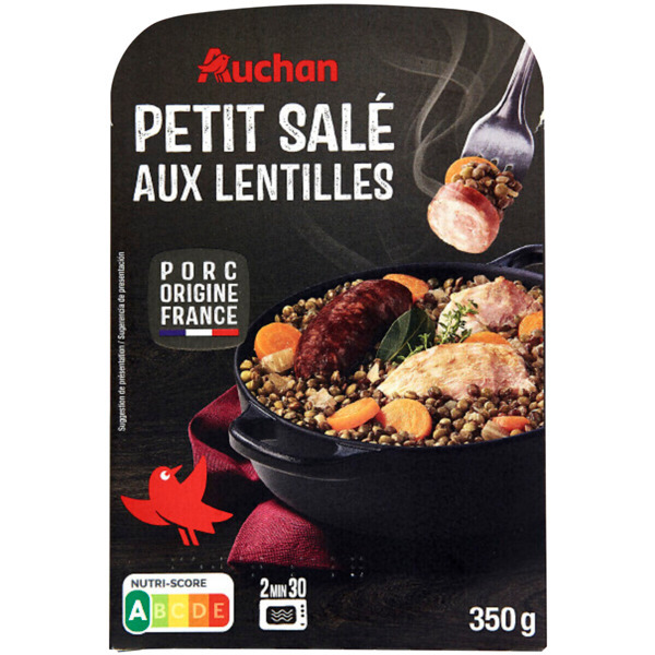 Petit Salé Aux Lentilles Auchan