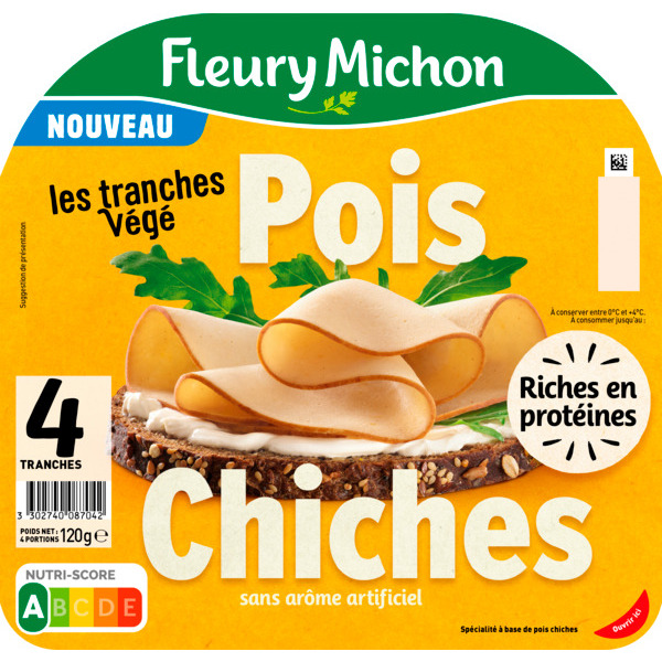 Végé Pois Chiches Fleury Michon