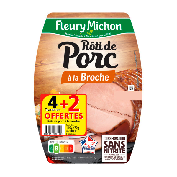 Rôti De Porc À La Broche Fleury Michon