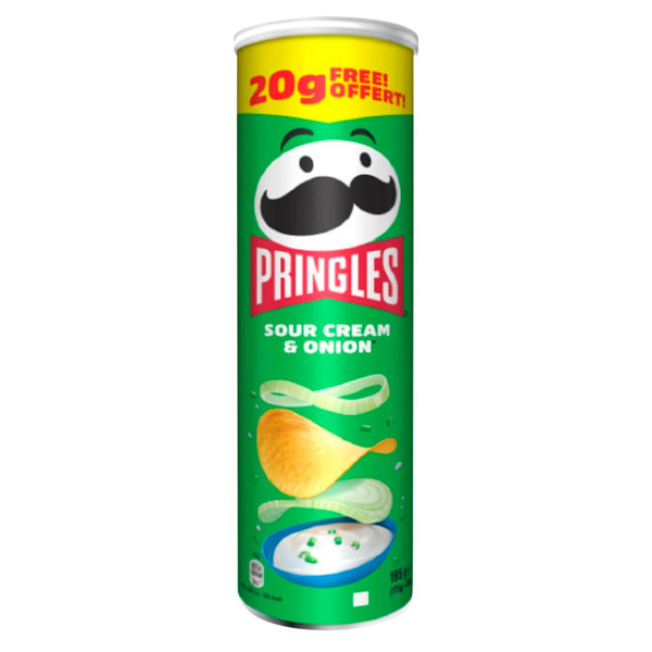 Tuiles Crème Et Oignon Pringles