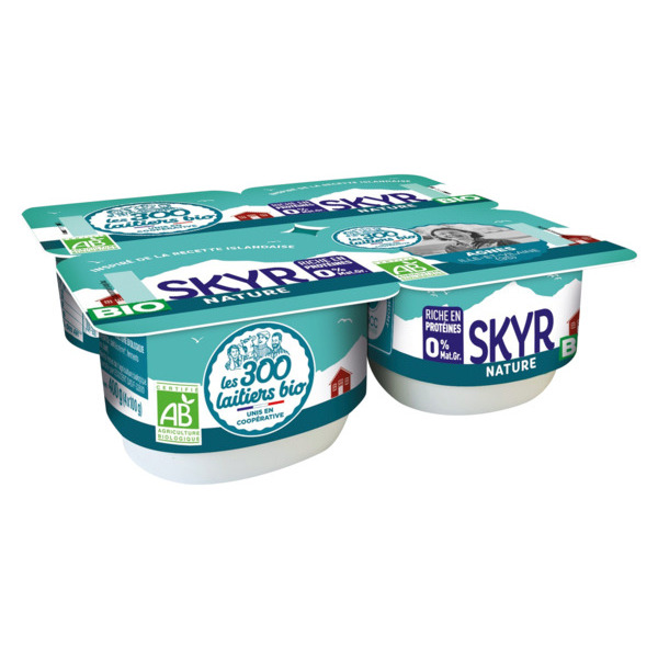 Skyr Nature Bio Les 300 Laitiers Bio