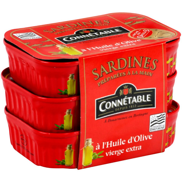 Sardines À L'huile D'olive Connetable