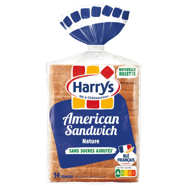 Pain De Mie American Sandwich Nature Harry's