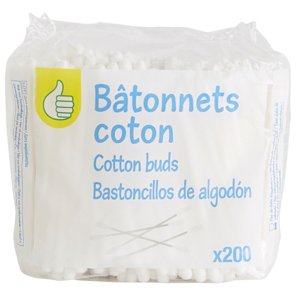 Bâtonnets Coton Pouce