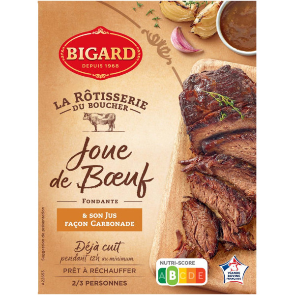 Joue De Bœuf Cuite Façon Carbonade Bigard