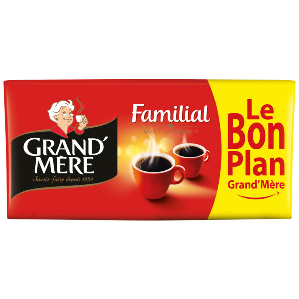 Café Moulu Grand'mère Familial