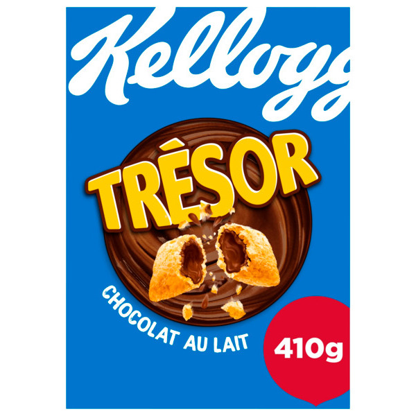 Céréales Trésor Chocolat Au Lait Kellogg's