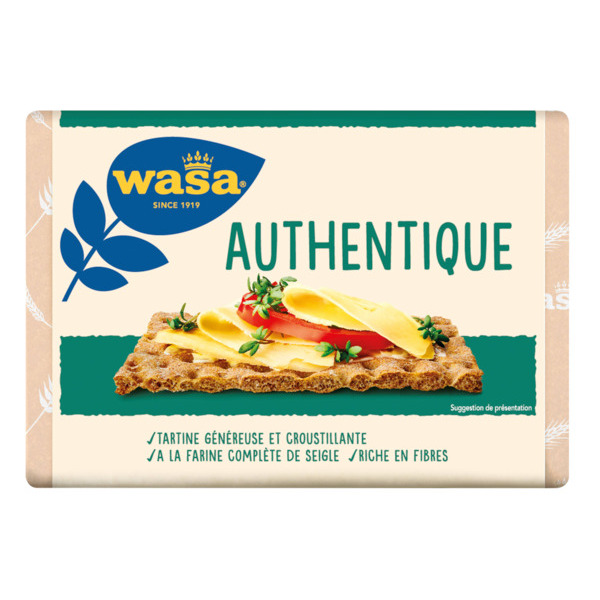 Tartines Croustillantes Authentique Wasa