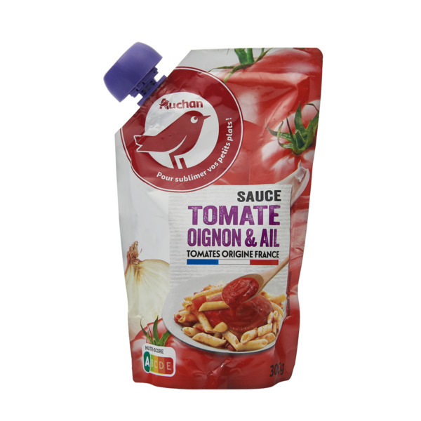 Sauce Tomate Oignon & Ail Auchan