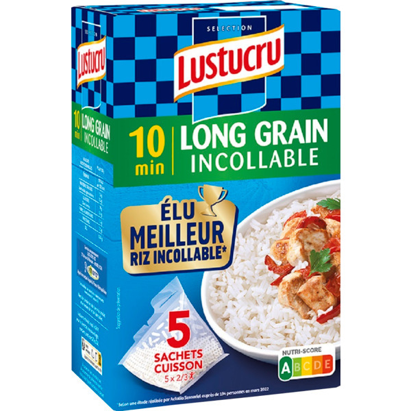 Riz Long Incollable 10Min Lustucru