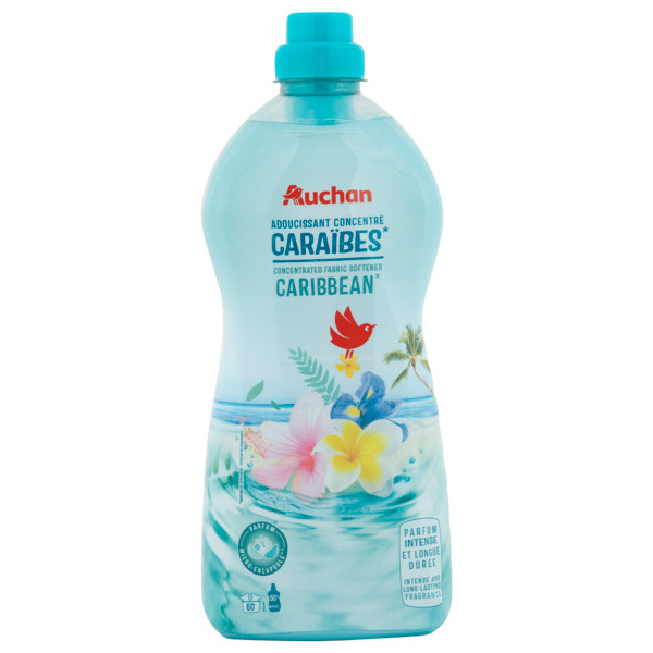 Adoucissant Concentré Caraïbes Auchan