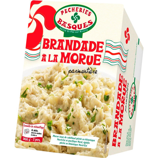 Brandade À La Morue Parmentière Pêcheries Basques