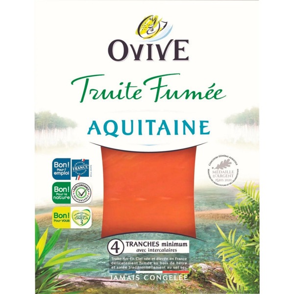 Truite D'aquitaine Fumée Ovive