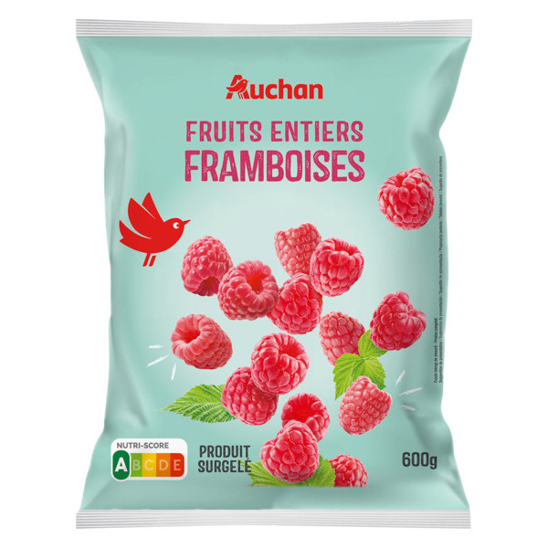 Framboises Surgelées Auchan 