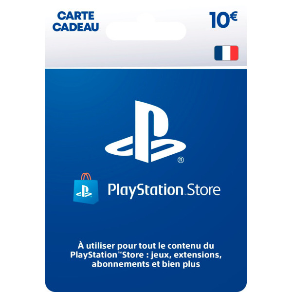 Cartes Dématérialisées Playstation