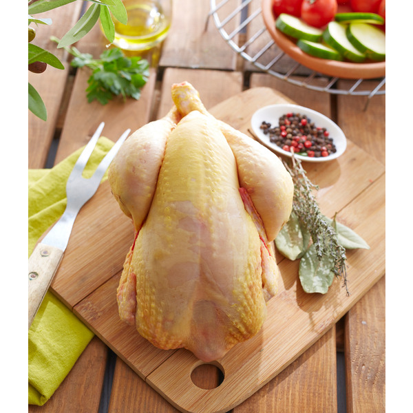 Poulet Fermier Lyré Label Rouge Filière Auchan "Cultivons Le Bon"