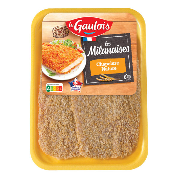 2 Escalopes De Dinde À La Milanaise Le Gaulois