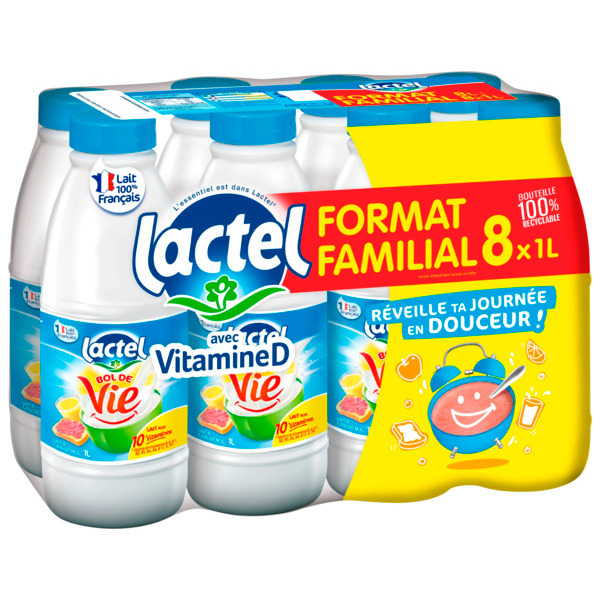 Lait Bol De Vie Lactel