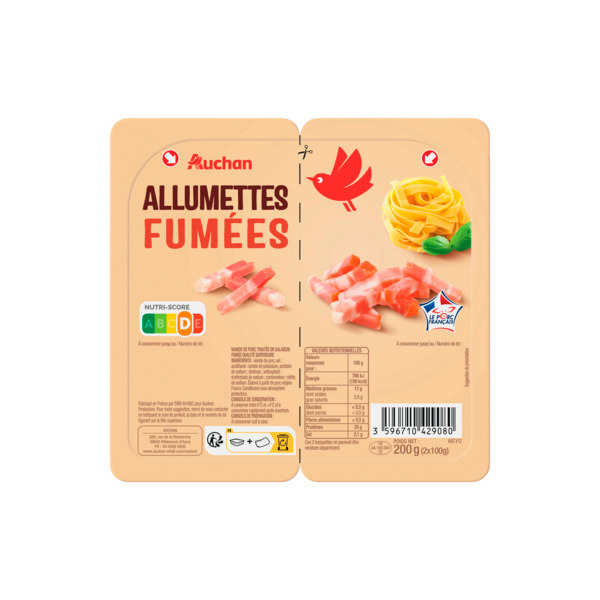 Allumettes Auchan