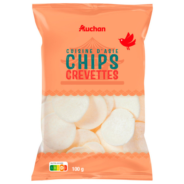 Chips Crevettes Auchan