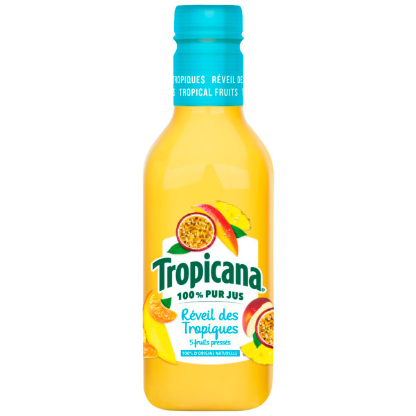 100% Jus Frais Réveil Des Tropiques Tropicana