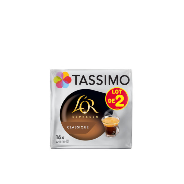 Café Dosettes Classique Tassimo L'or