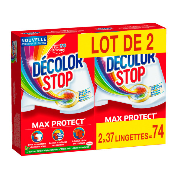 Lingettes Anti-Décoloration Max Protect Decolor Stop